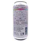 Two Flints Never End Hazy Pale Ale 4.8% (440ml can)-Hop Burns & Black