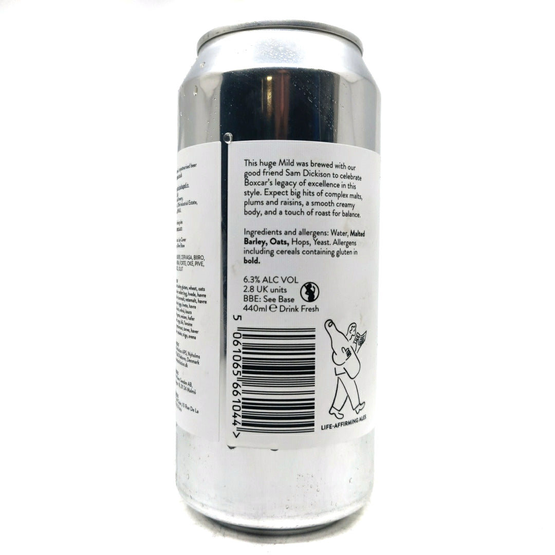 Beak Brewery x Boxcar Beak Cubed Mild 6.3% (440ml can)-Hop Burns & Black