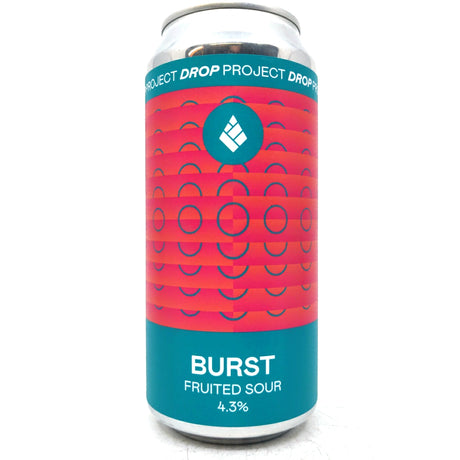 Drop Project Burst Fruited Sour 4.3% (440ml can)-Hop Burns & Black