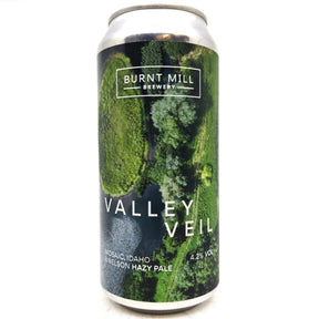 Burnt Mill Valley Veil Pale Ale 4.2% (440ml can)-Hop Burns & Black