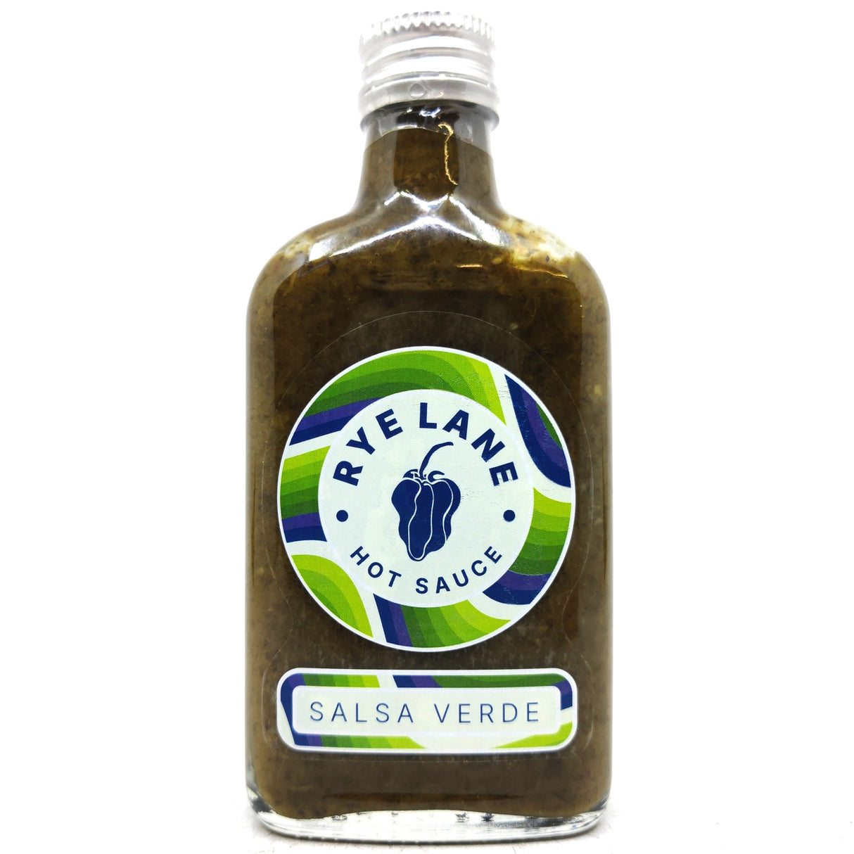 Rye Lane Salsa Verde Hot Sauce (200ml)-Hop Burns & Black
