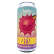 Yonder Sunset Sorbet Sour 4.2% (440ml can)-Hop Burns & Black