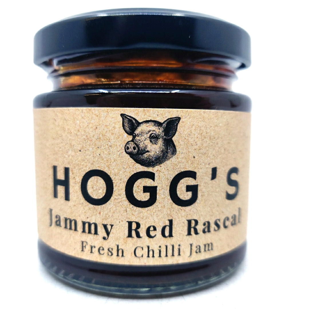 Hogg's Jammy Red Rascal Fresh Chilli Jam (145g)