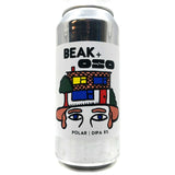 Beak Brewery x OSO Polar Double IPA 8% (440ml can)-Hop Burns & Black