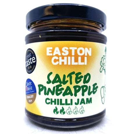 Easton Chilli Salted Pineapple Chilli Jam (220g)-Hop Burns & Black