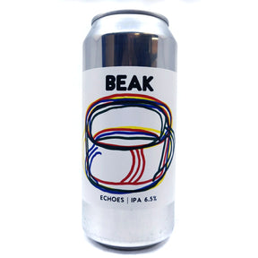 Beak Brewery Echoes IPA 6.5% (440ml can)-Hop Burns & Black