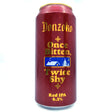 Donzoko Once Bitten Twice Shy Red IPA 5.5% (500ml can)-Hop Burns & Black