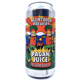Bluntrock Pagan Juice Hazy Pale Ale 5% (440ml can)-Hop Burns & Black
