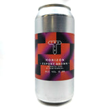 Track Horizon Export Brown Ale 6.5% (440ml can)-Hop Burns & Black