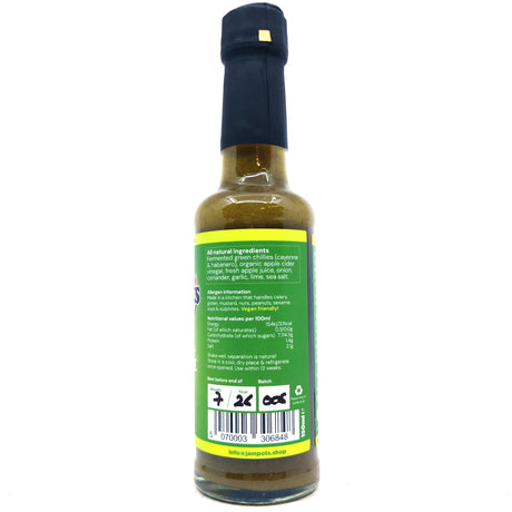 Jampot's Zesty Green Hot Sauce (150ml)-Hop Burns & Black