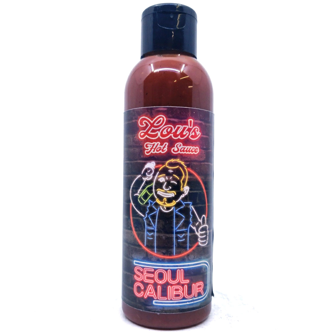 Lou's Brews Seoul Calibur Kimchi Hot Sauce (170ml)-Hop Burns & Black