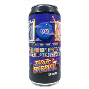 Indie Rabble Player Select Turbo Double IPA 8.4% (440ml can)-Hop Burns & Black