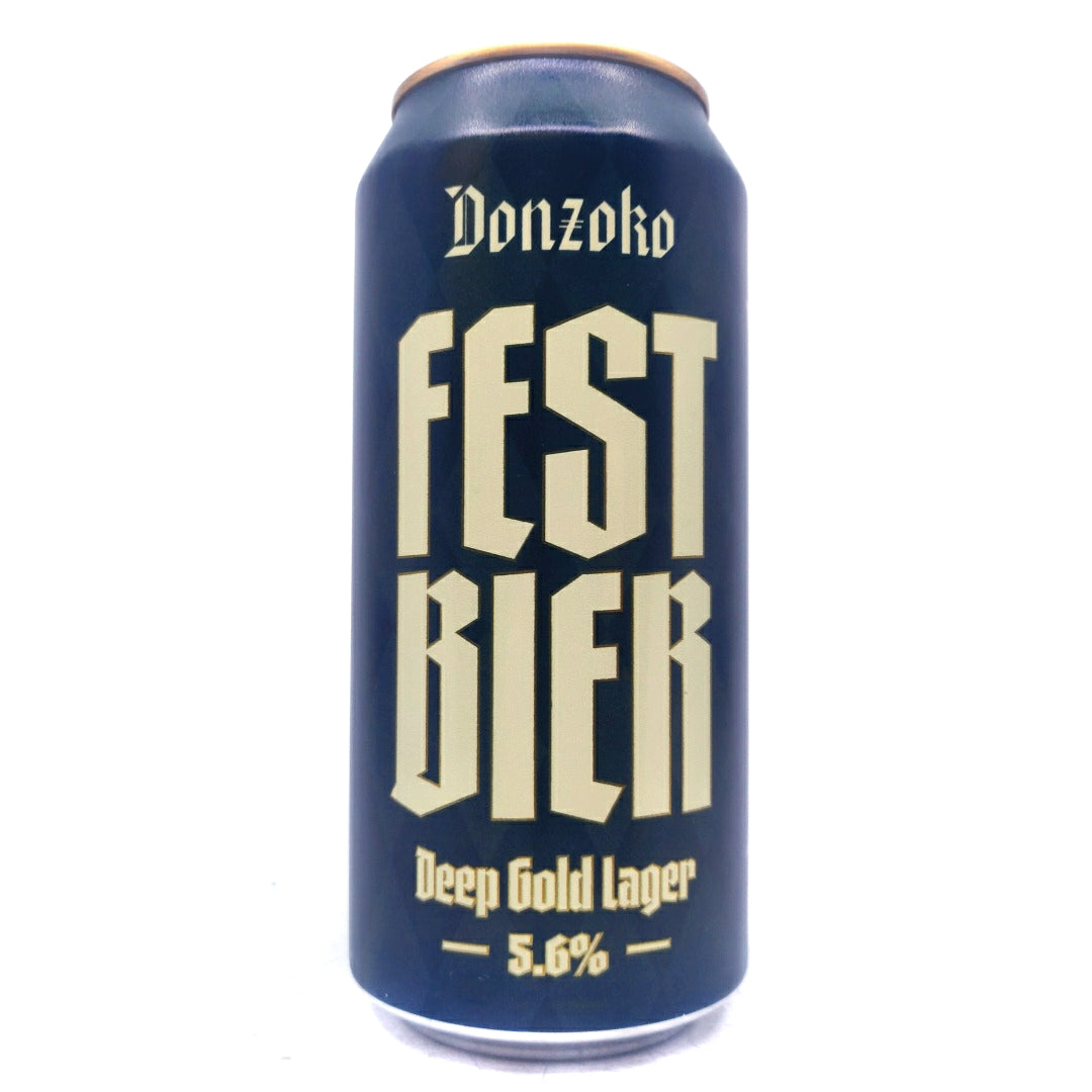 Donzoko Festbier Deep Gold Lager 5.6% (500ml can)