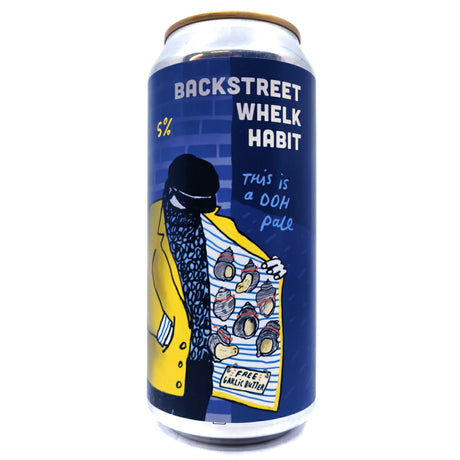 Pretty Decent Backstreet Whelk Habit Pale Ale 5% (440ml can)-Hop Burns & Black