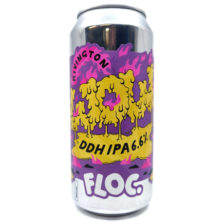 Floc Brewing x Rivington Wow DDH IPA 6.6% (440ml can)-Hop Burns & Black
