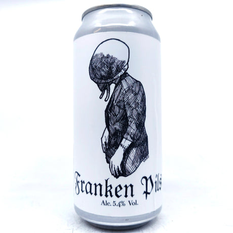 St Mars Of The Desert Franken Pils 5.2% (440ml can)-Hop Burns & Black