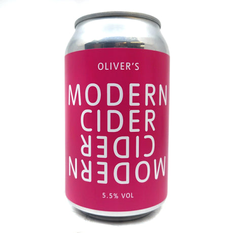 Oliver's Modern Cider 5.5% (330ml can)-Hop Burns & Black