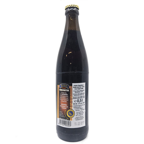 Arcobrau Coronator Doppelbock 7.2% (500ml)-Hop Burns & Black