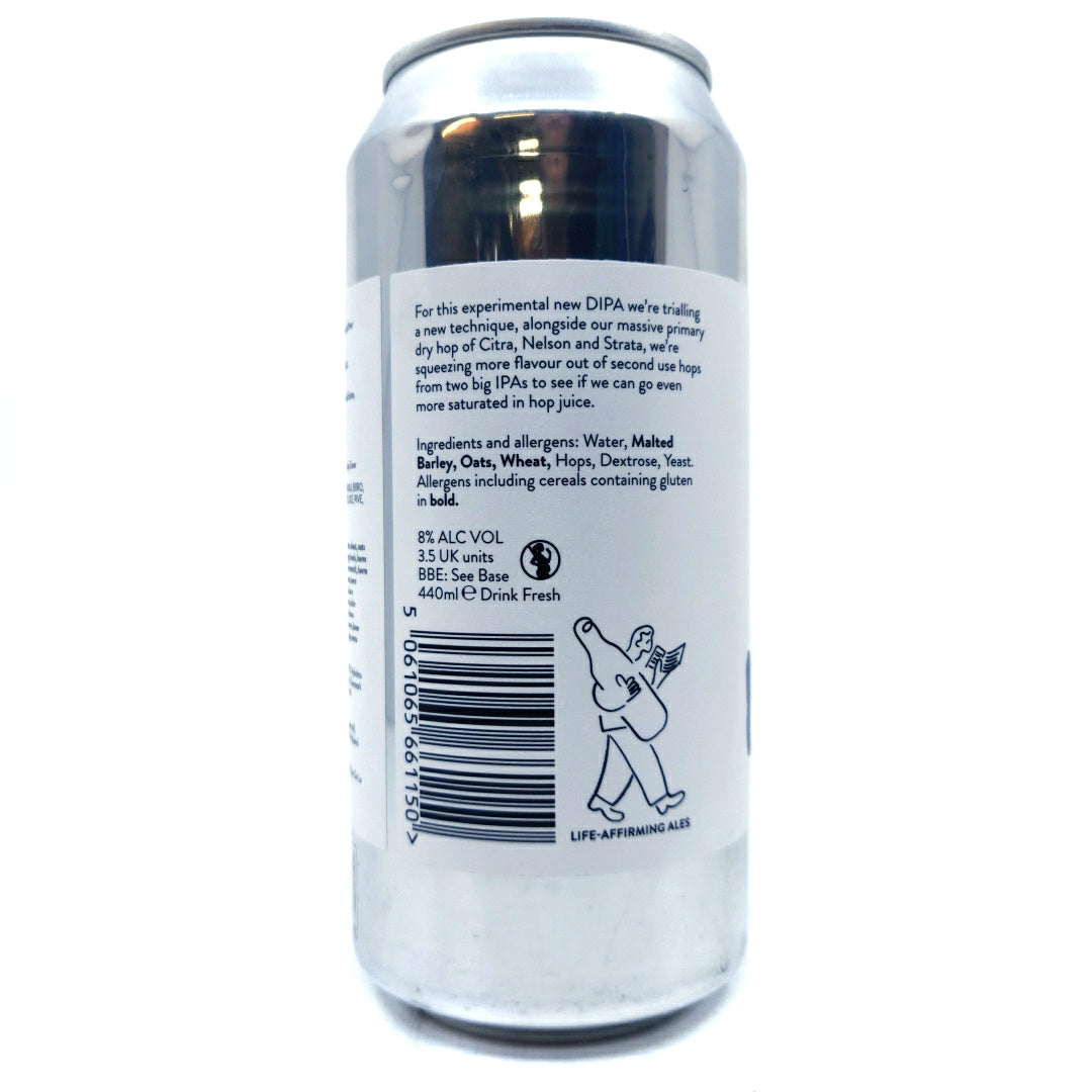 Beak Brewery Squeeze Double IPA 8% (440ml can)-Hop Burns & Black