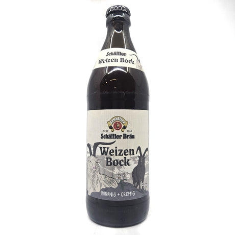 Schaffler Weizen Bock 7% (500ml)-Hop Burns & Black
