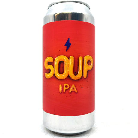Garage Beer Co Soup IPA 6% (440ml can)-Hop Burns & Black