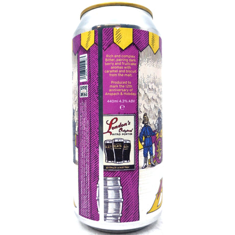 Anspach & Hobday Big Top Bitter 4.2% (440ml can)-Hop Burns & Black