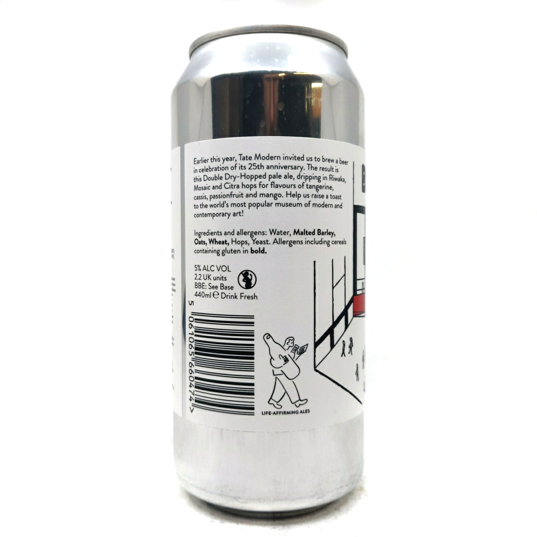 Beak Brewery x Tate Turbine DDH Pale Ale 5% (440ml can)-Hop Burns & Black