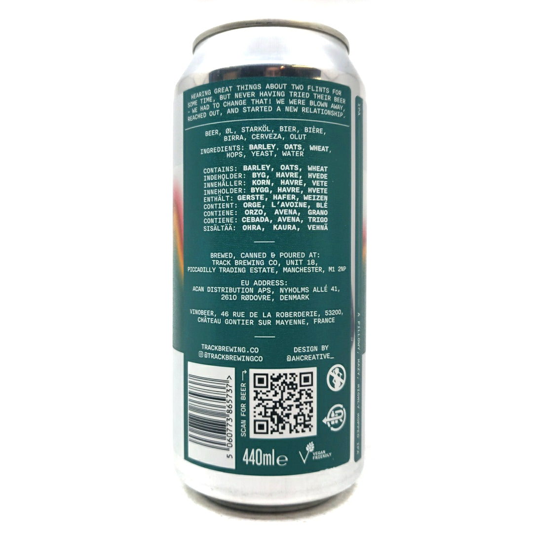 Track x Two Flints Always Returning IPA 7% (440ml can)-Hop Burns & Black