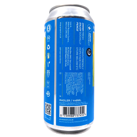 Drop Project Sippin Lemon Radler 2.8% (440ml can)