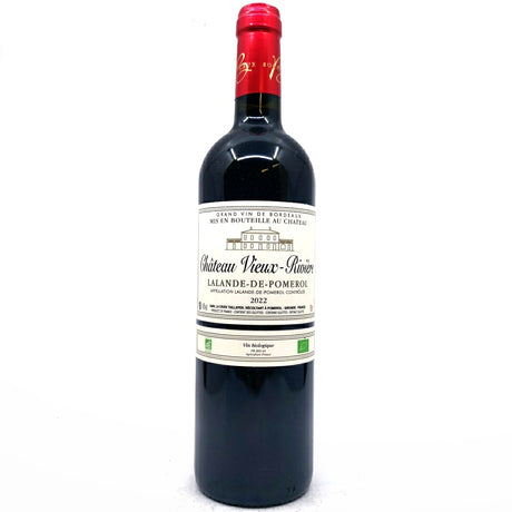 Chateau Vieux Riviere Lalande de Pomerol 2022 14% (750ml)-Hop Burns & Black