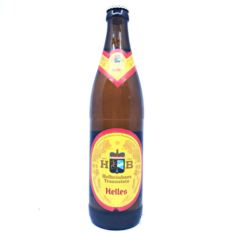 Hofbrauhaus Traunstein Helles 5.3% (500ml)-Hop Burns & Black