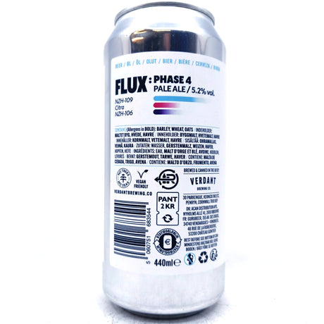 Verdant x Track Flux: Phase 4 Pale Ale 5.2% (440ml can)-Hop Burns & Black