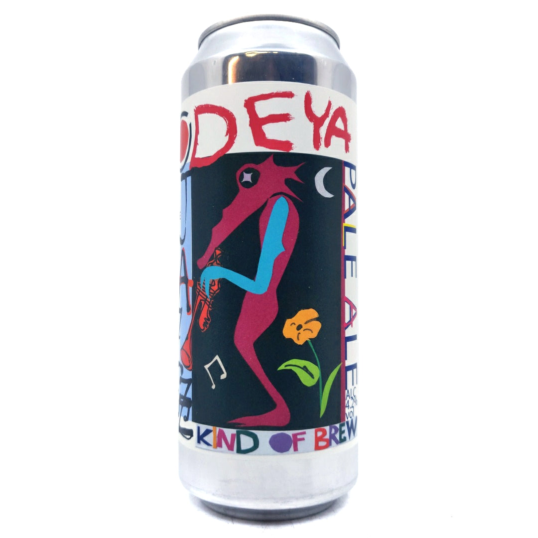 DEYA Kind Of Brew Pale Ale 4.2% (500ml can)-Hop Burns & Black