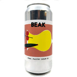 Beak Brewery Pina Pastry Sour 6% (440ml can)-Hop Burns & Black