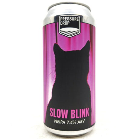 Pressure Drop Slow Blink New England IPA 7.4% (440ml can)-Hop Burns & Black