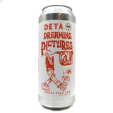 DEYA Dreaming Pictures New England IPA 7% (500ml can)-Hop Burns & Black