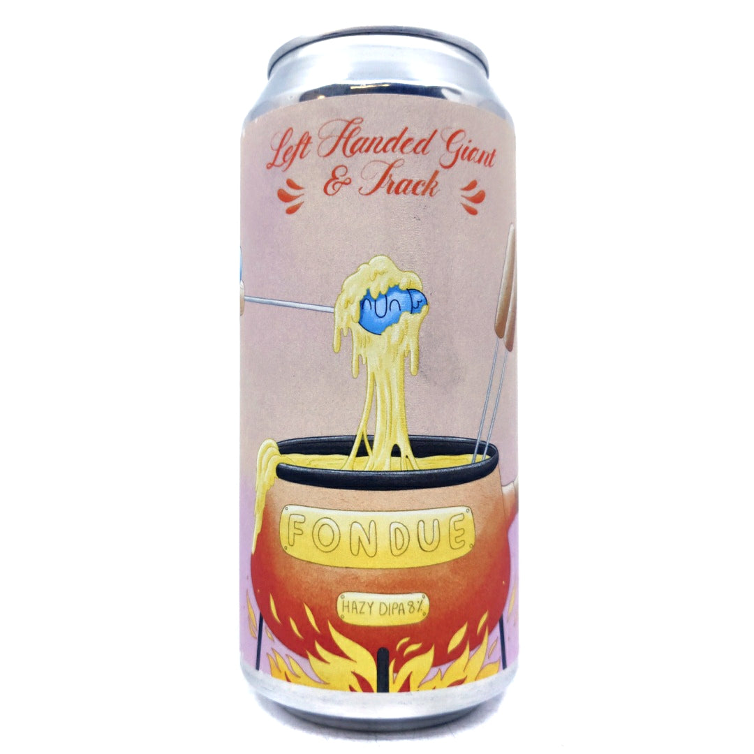 Left Handed Giant x Track Fondue Hazy Double IPA 8% (440ml can)