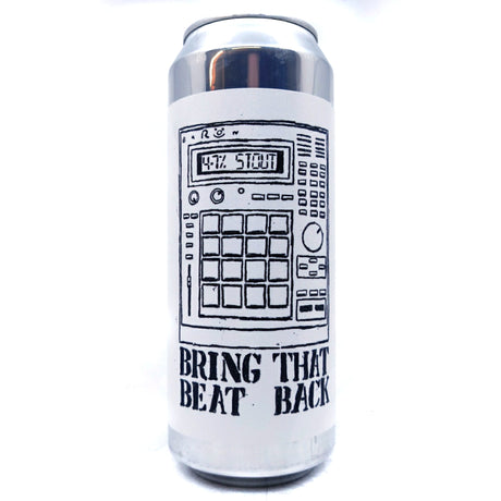 Baron Brewing Bring That Beat Back Stout 4.7% (500ml can)-Hop Burns & Black