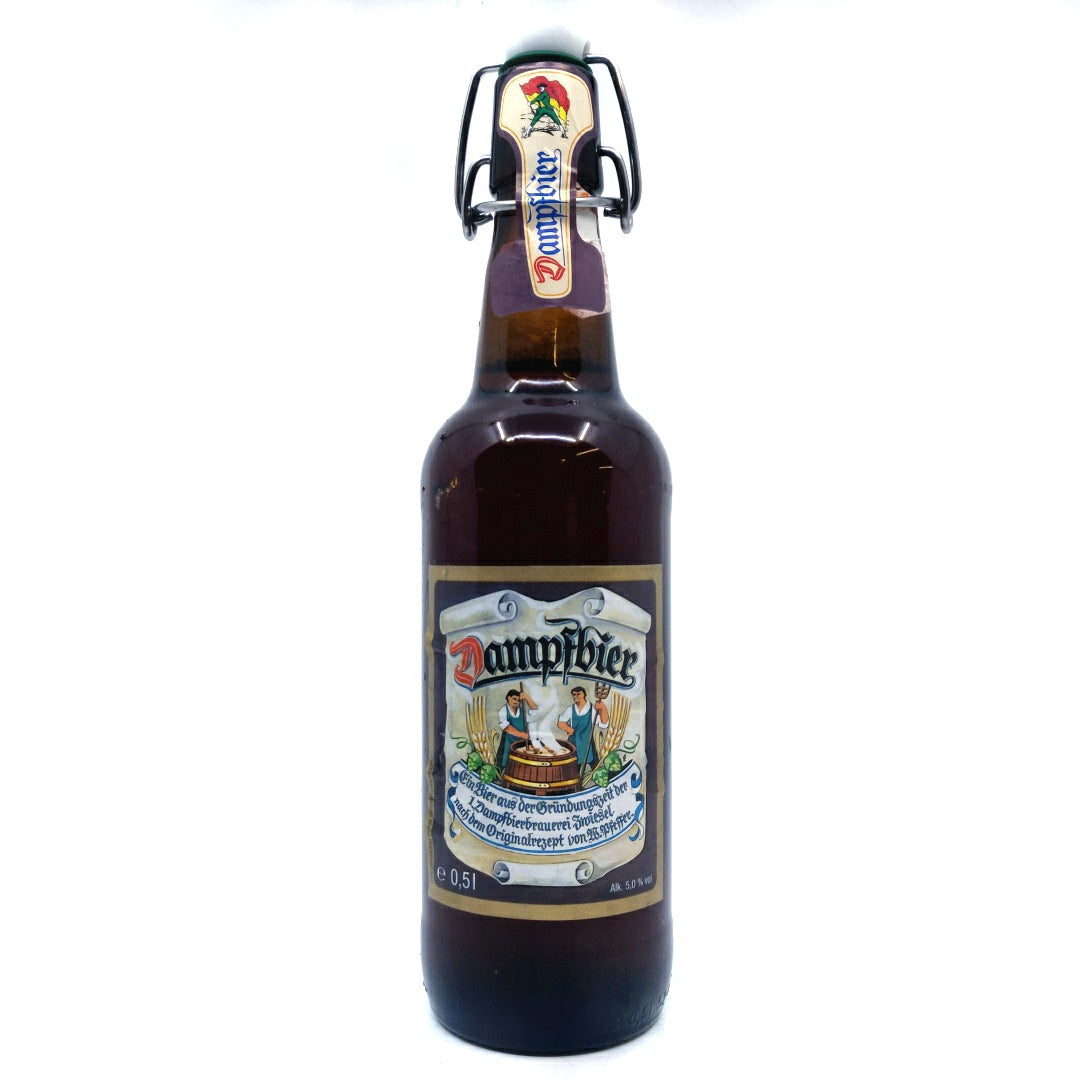 Dampfbierbrauerei Zwiesl Dampfbier 5% (500ml)-Hop Burns & Black