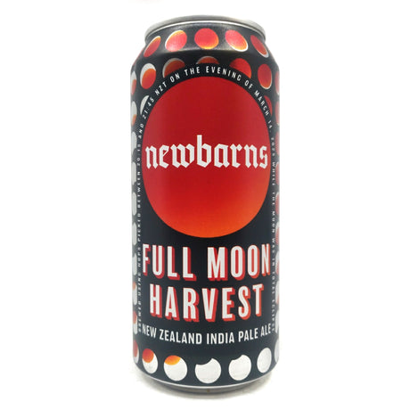 Newbarns Full Moon Harvest New Zealand IPA 6.8% (440ml can)-Hop Burns & Black