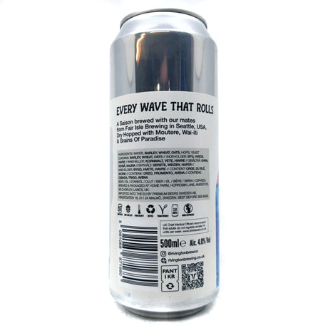 Rivington x Fair Isle Every Wave That Rolls Saison 4% (500ml can)