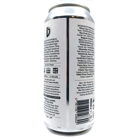 Duration Deep Fried IPA 6.2% (440ml can)-Hop Burns & Black