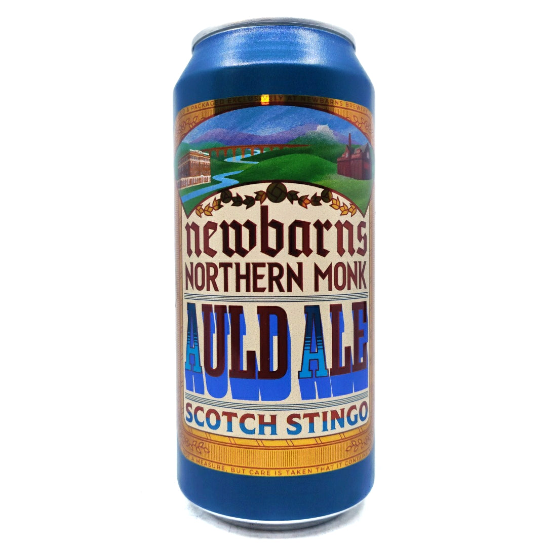 Newbarns x Northern Monk Auld Ale Scottish Stingo 5% (440ml can)-Hop Burns & Black