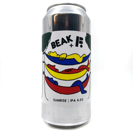 Beak Brewery x Future Brewing Sunrise IPA 6.5% (440ml can)-Hop Burns & Black
