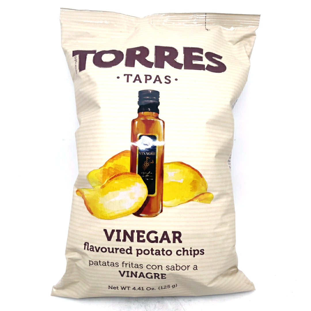Torres Vinegar Potato Crisps (125g)