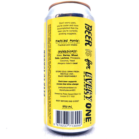 Pretty Decent My Other Can Is A Sour 5.5% (440ml can)