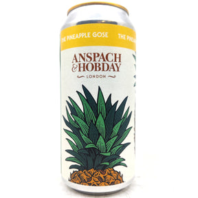 Anspach & Hobday x Maldon Sea Salt The Pineapple Gose 4.2% (440ml can)-Hop Burns & Black