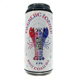 Indie Rabble Magnetic Lobster IPA 6.8% (440ml can)-Hop Burns & Black