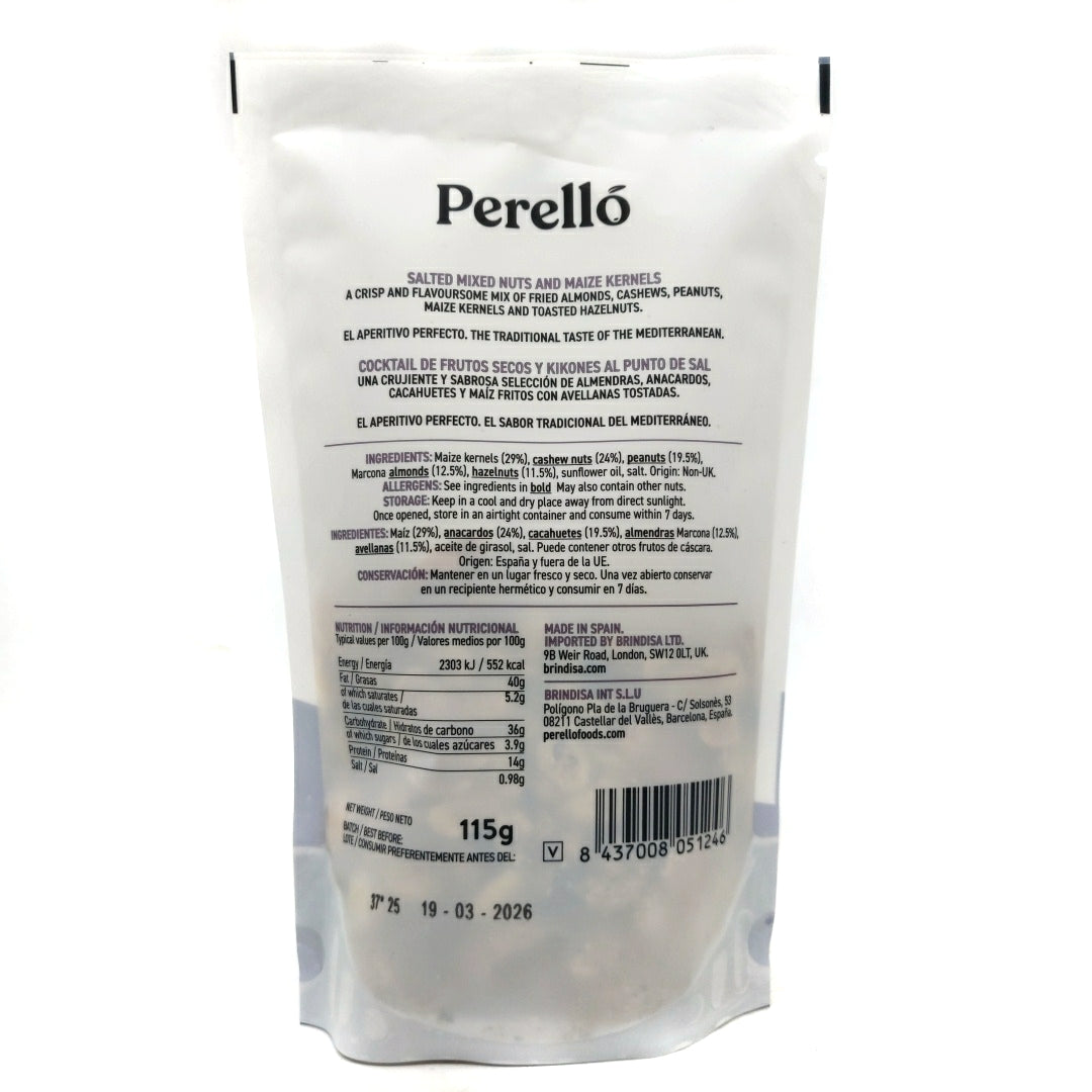 Perello Cocktail Snack Mix (115g)-Hop Burns & Black