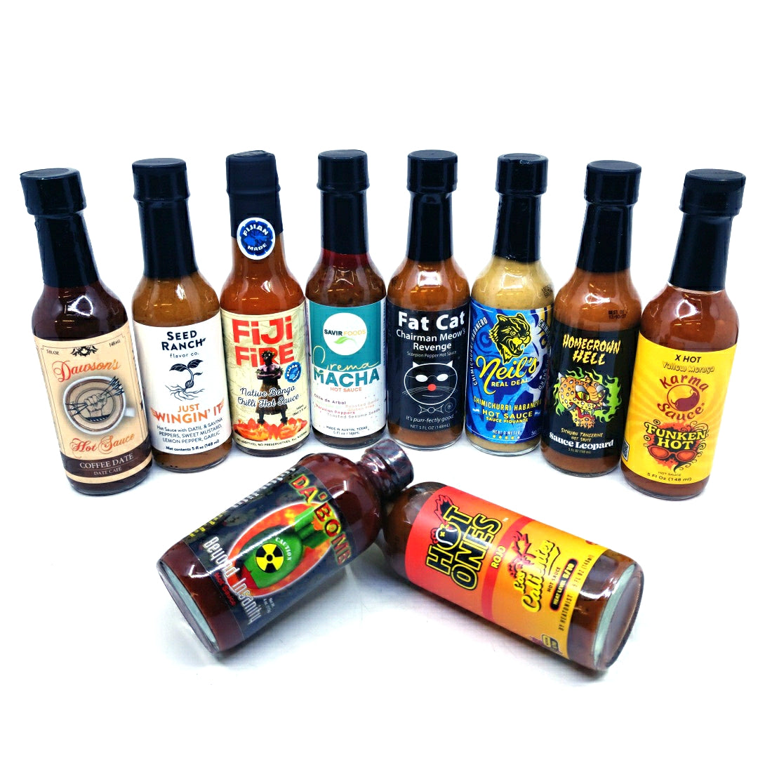 Hot Ones Mega Mix pack (10 sauces)
